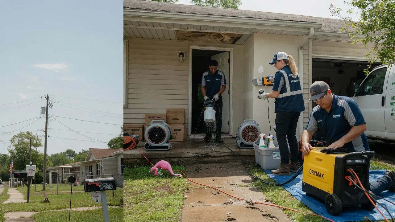 Storm Damage Water Removal in Tenaha, TX near me